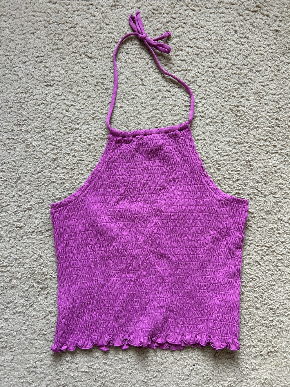 Old Navy Smocked Halter Tank Top